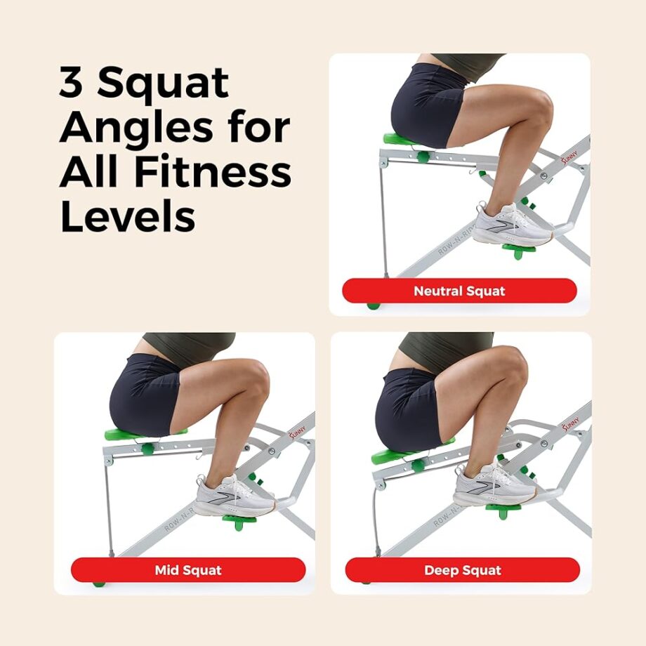 Sunny Health & FitneSunny Health & Fitness Upright Row-N-Ride® Exerciser in Green - NO. 077G