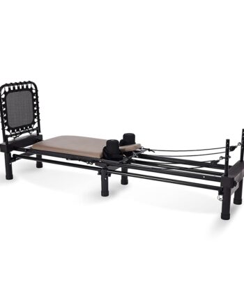 Stamina AeroPilates Reformer 651 with Free-Form Cardio Rebounder - Pilates Reformer Workout Machine for Home Gym - Up to 300 lbs Weight Capacity
