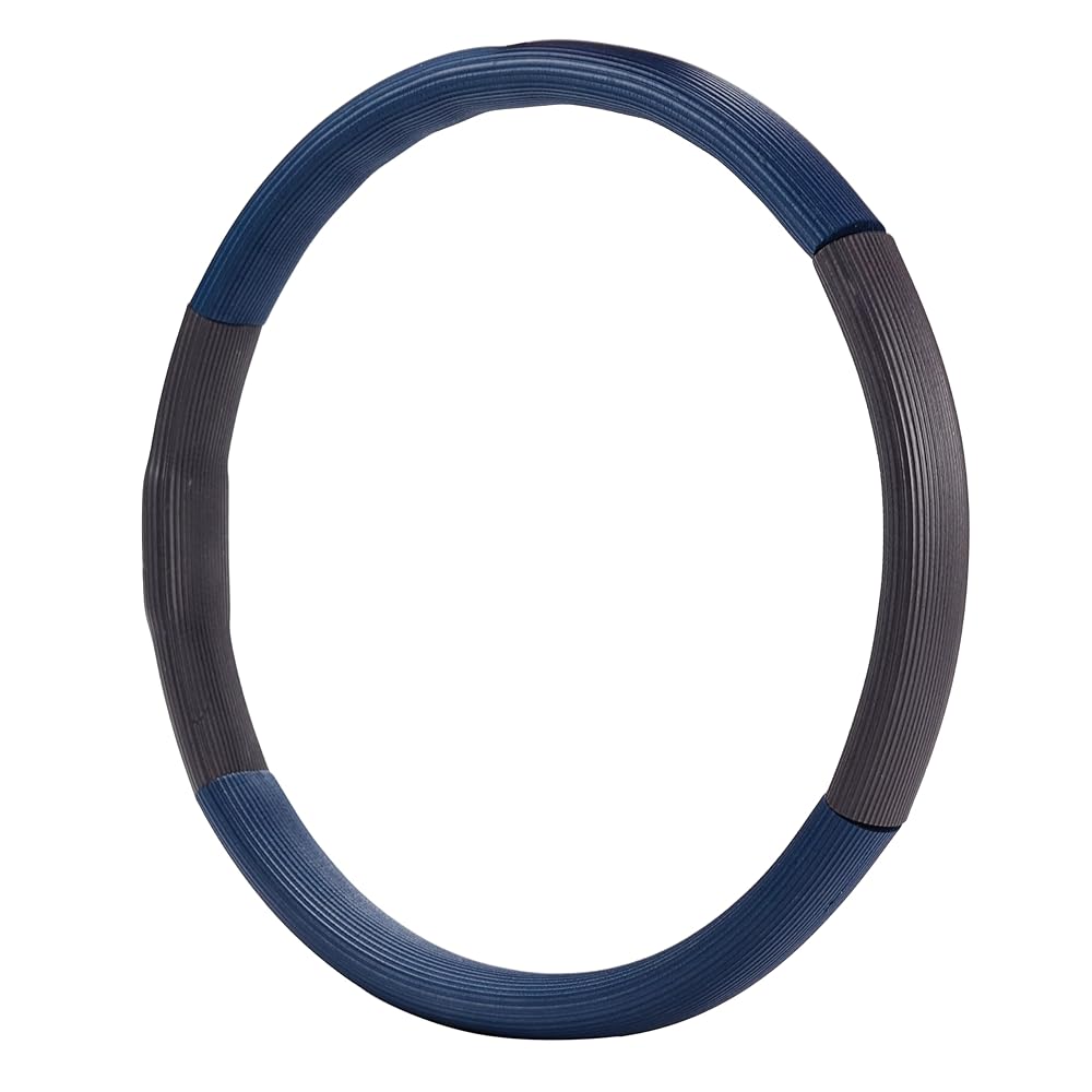 AeroPilates Pilates Magic Circle Ring – 12” Resistance Ring for Full-Body Toning – Strengthens Thighs, Arms, Chest & Core – Lightweight with Soft Cushioned Cover – Workout Guide Included