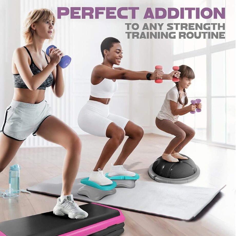 Yes4All Exercise amp Fitness Ibs Yes4All Non Slip Hexagon 2lbs Neoprene Dumbbell Set for Muscle Toning Stren, A-Purple-2 lbs , 2 Pair US