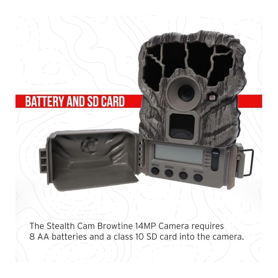 Stealth Cam Browtine 14MP Camera (6-Pack) Bundle with 32GB Ultra SDHC UHS-I Memory Card (6-Pack) and All-in-One High Speed USB 2.0 Card Reader (9 Items)