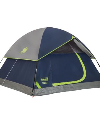 Coleman Sundome Camping Tent with Rainfly, 2/3/4/6 Person Tent Sets Up in 10 Mins, Weatherproof Shelter for Camping, Festivals, Backyard, Sleepovers, & More