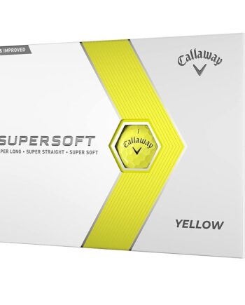 Callaway Golf Supersoft Golf Balls (2023 Version, Yellow)
