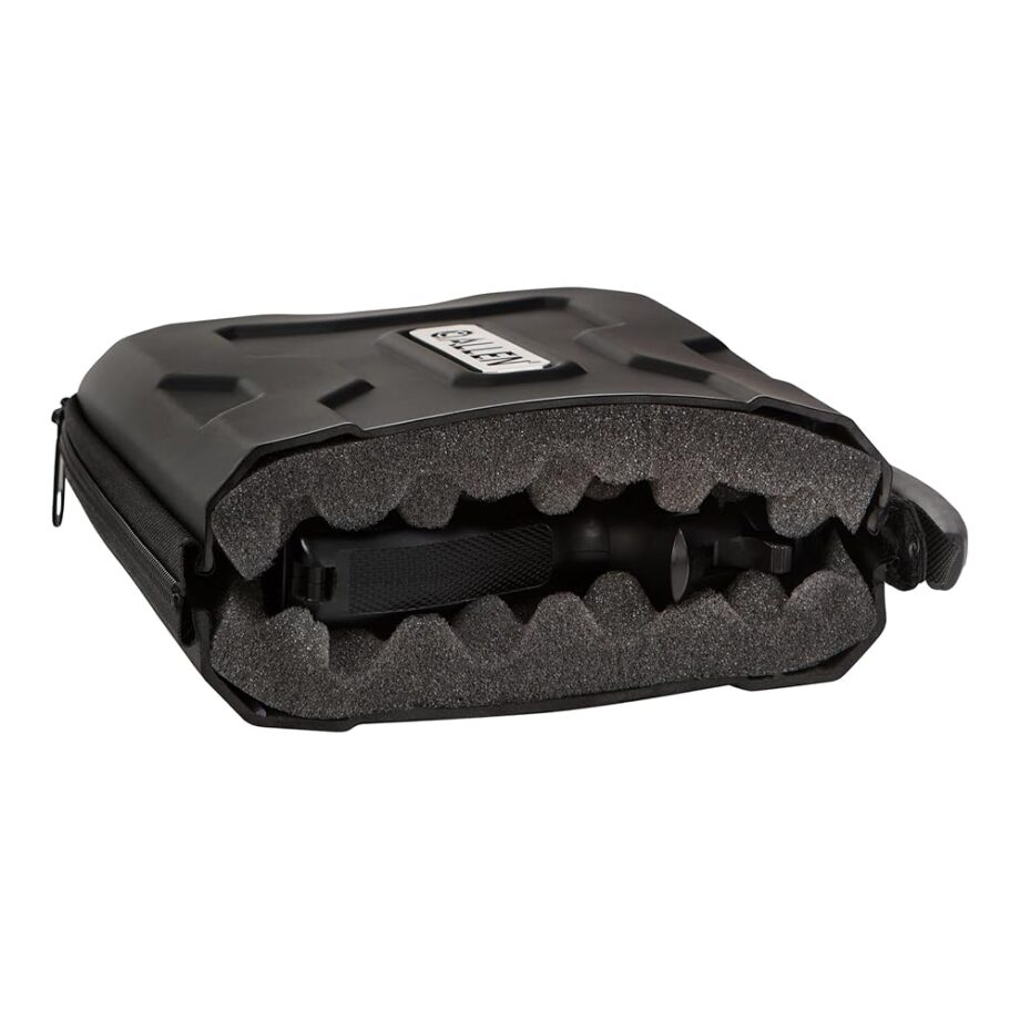 Allen Company EXO™ Hard Case Pistol Gun Safe Storage Box - Lockable Military Grade Protection for 12" Handguns - Tactical Shooting Range Case