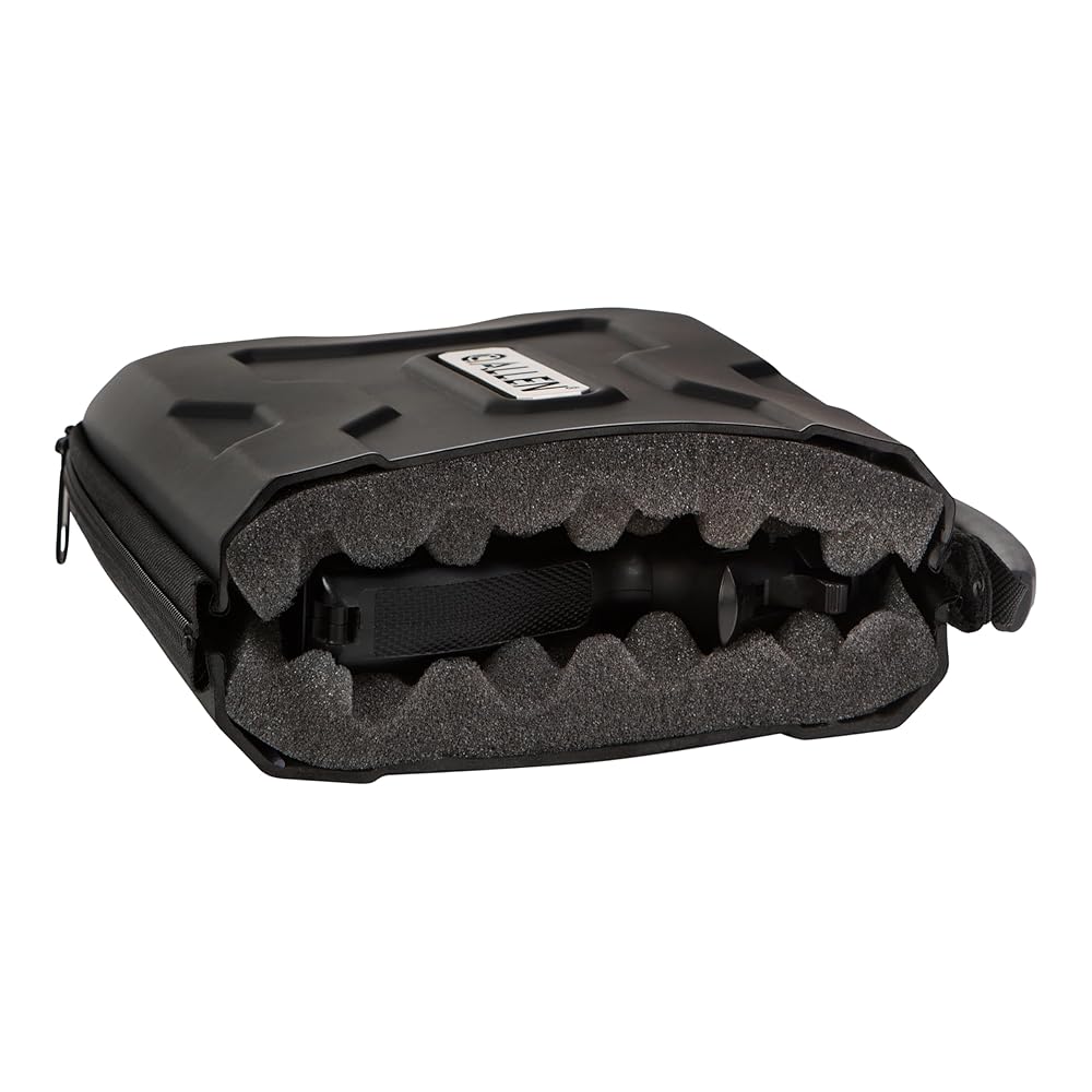 Allen Company EXO™ Hard Case Pistol Gun Safe Storage Box - Lockable Military Grade Protection for 12" Handguns - Tactical Shooting Range Case
