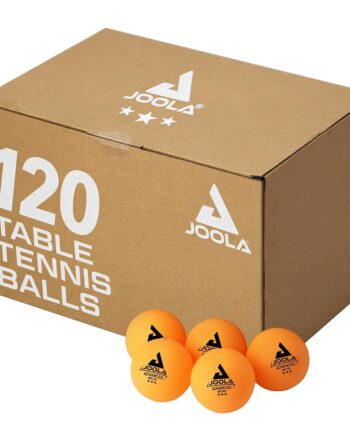 JOOLA Training 3 Star Table Tennis Balls 12, 60, or 120 Pack - 40+mm Regulation Bulk Ping Pong Balls for Competition and Recreational Play - Fun as a Cat Toy - Indoor and Outdoor Compatible
