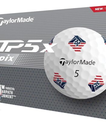 TaylorMade Golf 2024 TP5X PIX3.0 USA Dozen Balls