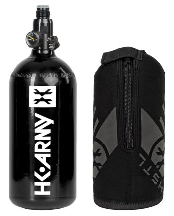 HK Army 48ci/3000psi Aluminum HPA Tank w/Neoprene Padded Cover - Black