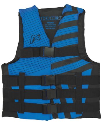 Airhead Men’s Trend Life Jacket, Coast Guard Approved, Large/X-Large, Blue