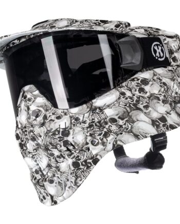 HK Army HSTL Goggle Paintball Airsoft Mask with Anti Fog Thermal Lens (Skull/Smoke Lens)