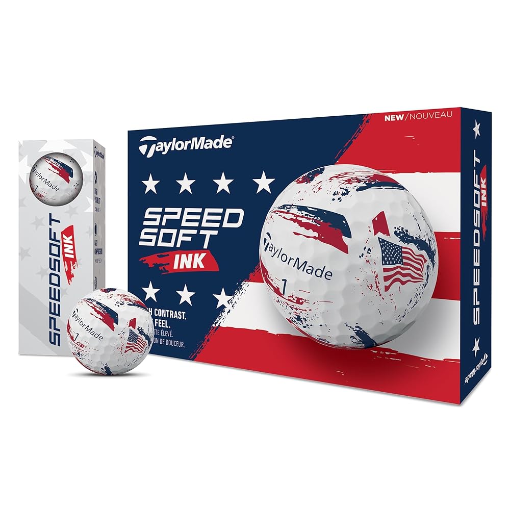 TaylorMade Golf SpeedSoft Ink USA Dozen