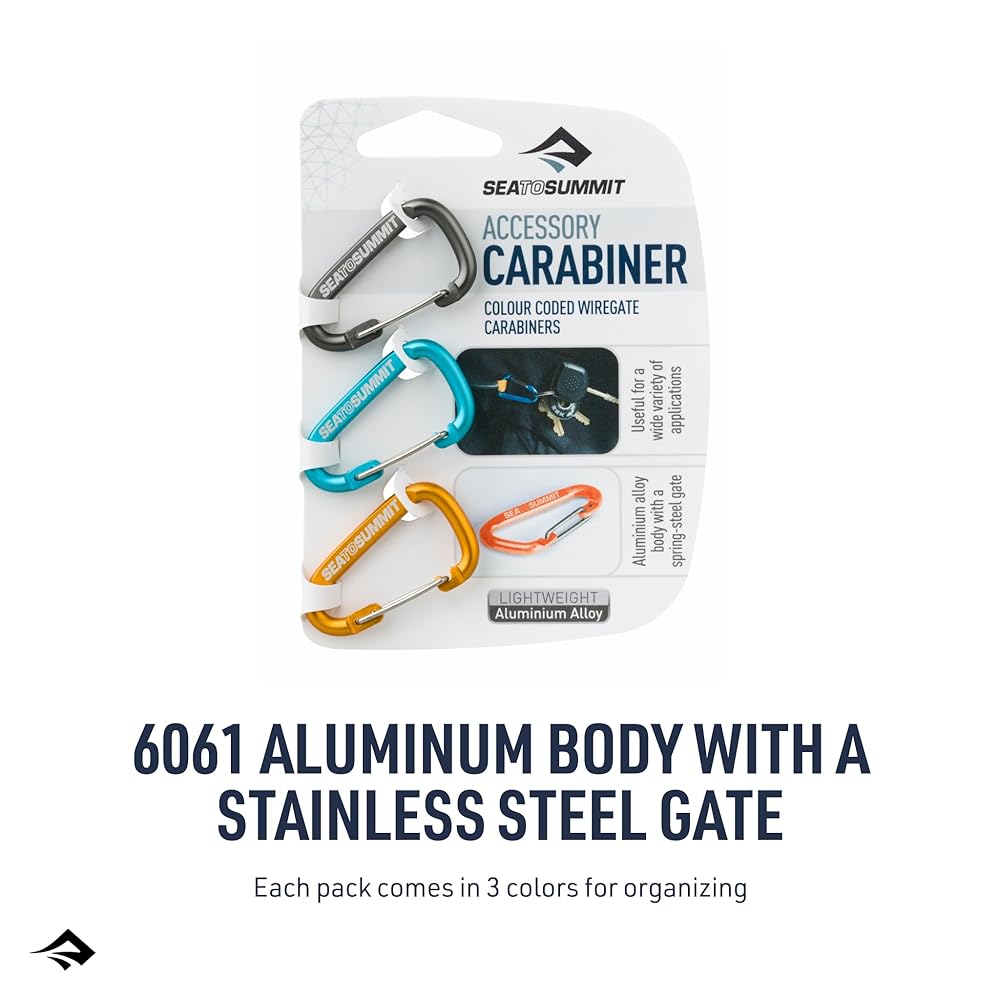 Sea to Summit Accessory Carabiner 6-Pack