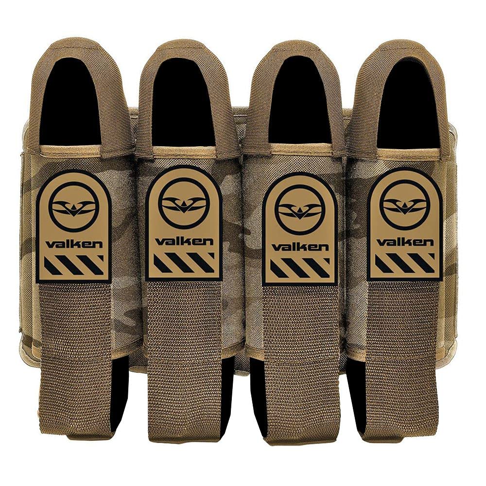 Valken Alpha 4 Pod Paintball Harness (Tan Camo)