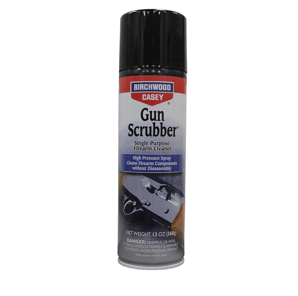 Birchwood Casey Gun Scrubber Cleaner 15-Ounce Aerosol, packaging may vary