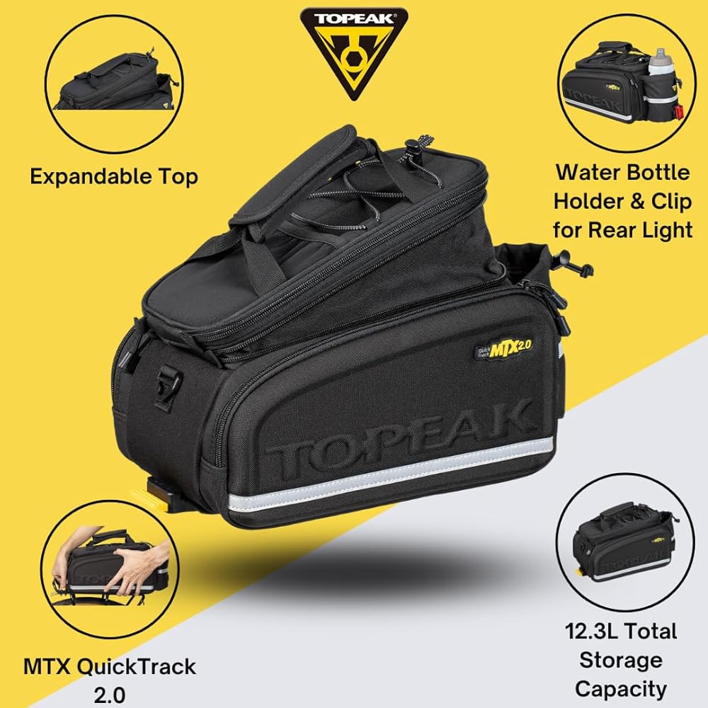Topeak MTX 2.0 TrunkBag DX with QuickTrack System