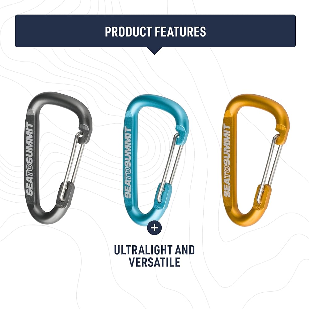 Sea to Summit Accessory Carabiner 6-Pack