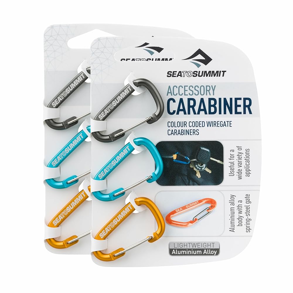 Sea to Summit Accessory Carabiner 6-Pack