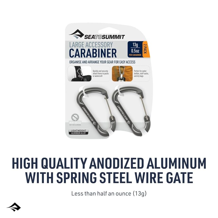 Sea to Summit Large Accessory Carabiner 4-Pack
