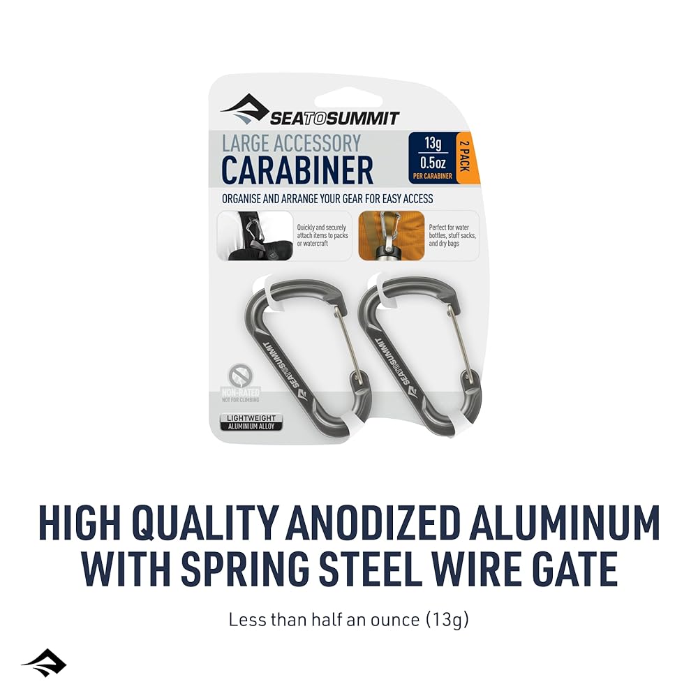 Sea to Summit Large Accessory Carabiner 4-Pack