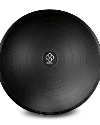 BOSU Pro Balance Trainer, Half-Ball Training Equipment, 65 cm Diameter, 350 lb Capacity - Burst-Resistant Stability Exercise Tool w/ Non-Slip Base, Includes Hand Pump, Commercial-Grade