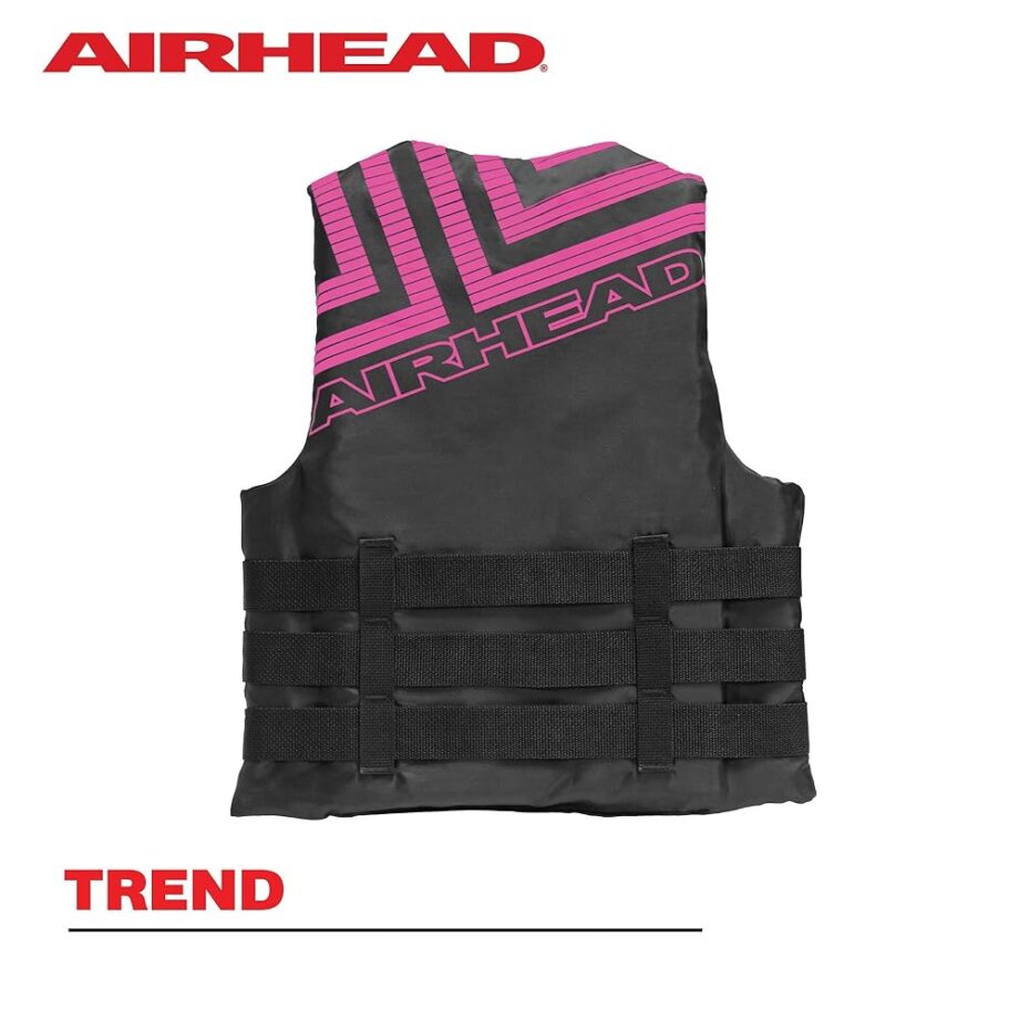 Airhead Women’s Trend Life Jacket, Coast Guard Approved, 2X-Large/3X-Large, Pink