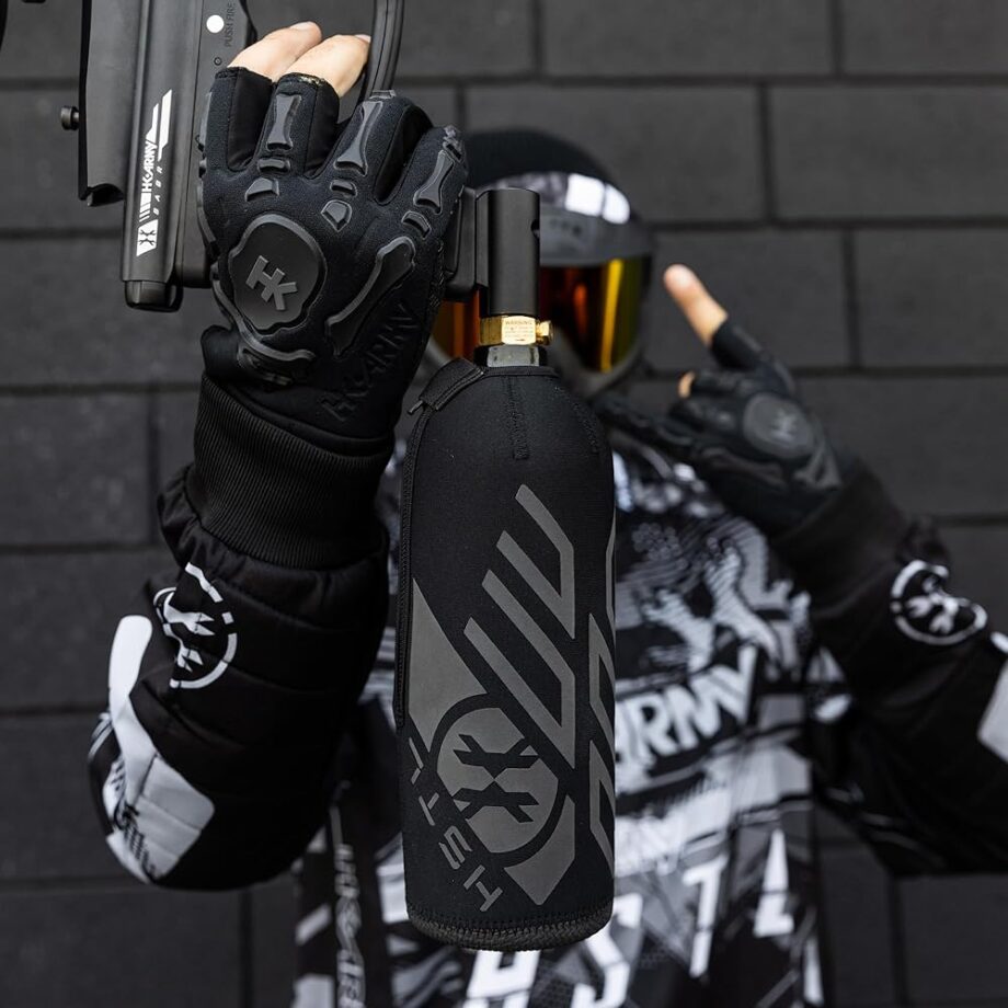 HK Army 48ci/3000psi Aluminum HPA Tank w/Neoprene Padded Cover - Red