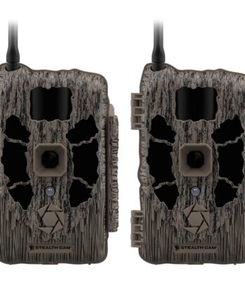 Stealth Cam Deceptor MAX Dual Sim 40MP Photo & 1440P QHD Video No-Glo LED Hunting Cellular Trail Camera, Available on AT&T & Verizon - 2 Pack