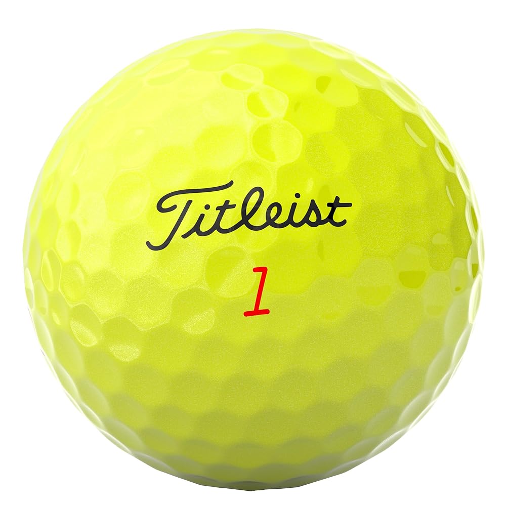 Titleist TruFeel Golf Balls, Yellow (One Dozen)