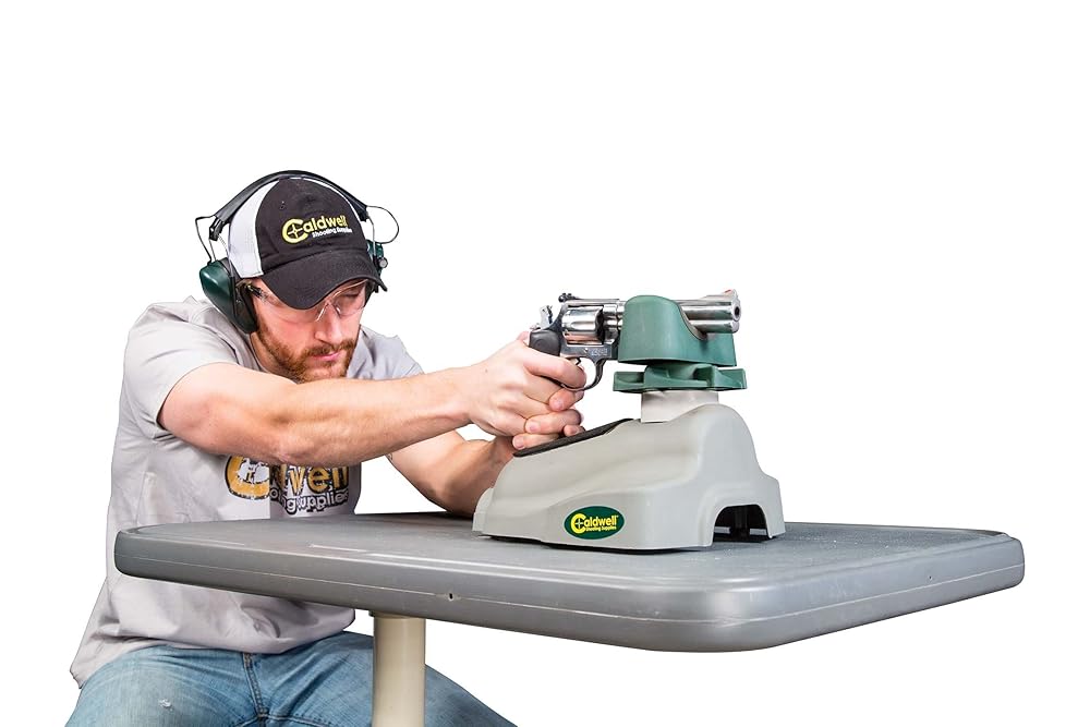 Caldwell Steady Rest NXT Adjustable Ambidextrous Rest for Range, Shot Stabilization, Sight In and Target Shooting