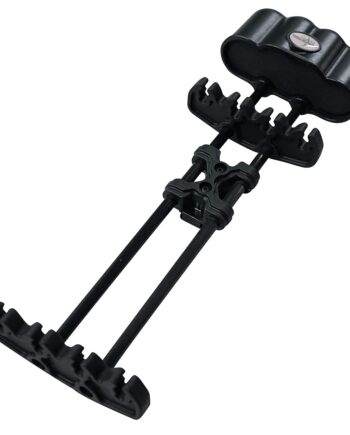 Hunting Crossbow Light Weight Steel Body 4-Arrow Quick Release Quiver - Black