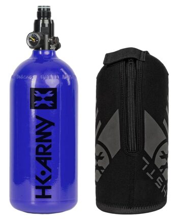 HK Army 48ci/3000psi Aluminum HPA Tank w/Neoprene Padded Cover - Blue