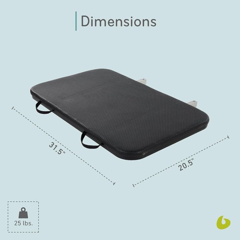 Balanced Body Allegro 2 Padded Jumpboard, Pilates Reformer Accessory, Home and Studio Pilates Equipment, Workout Equipment for Pilates Reformer, Home Gym or Studio Exercise Equipment