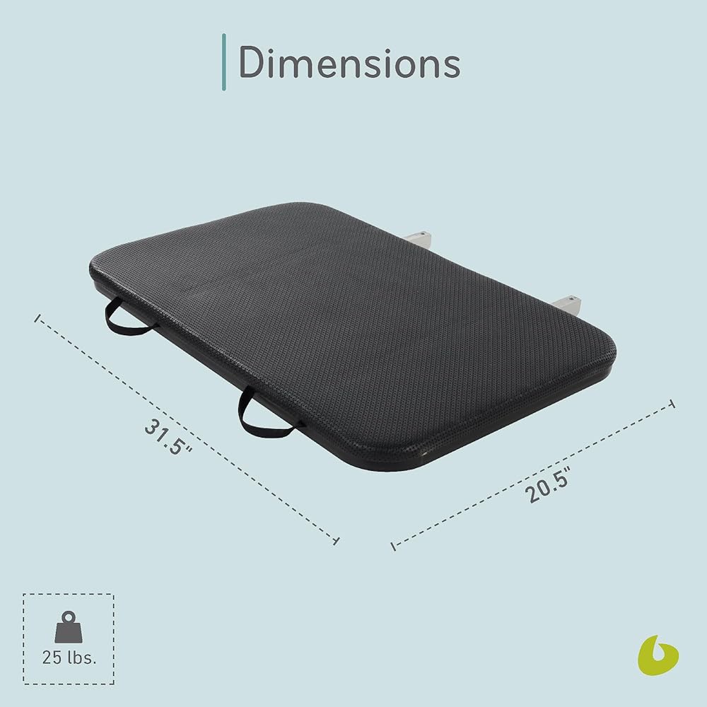 Balanced Body Allegro 2 Padded Jumpboard, Pilates Reformer Accessory, Home and Studio Pilates Equipment, Workout Equipment for Pilates Reformer, Home Gym or Studio Exercise Equipment