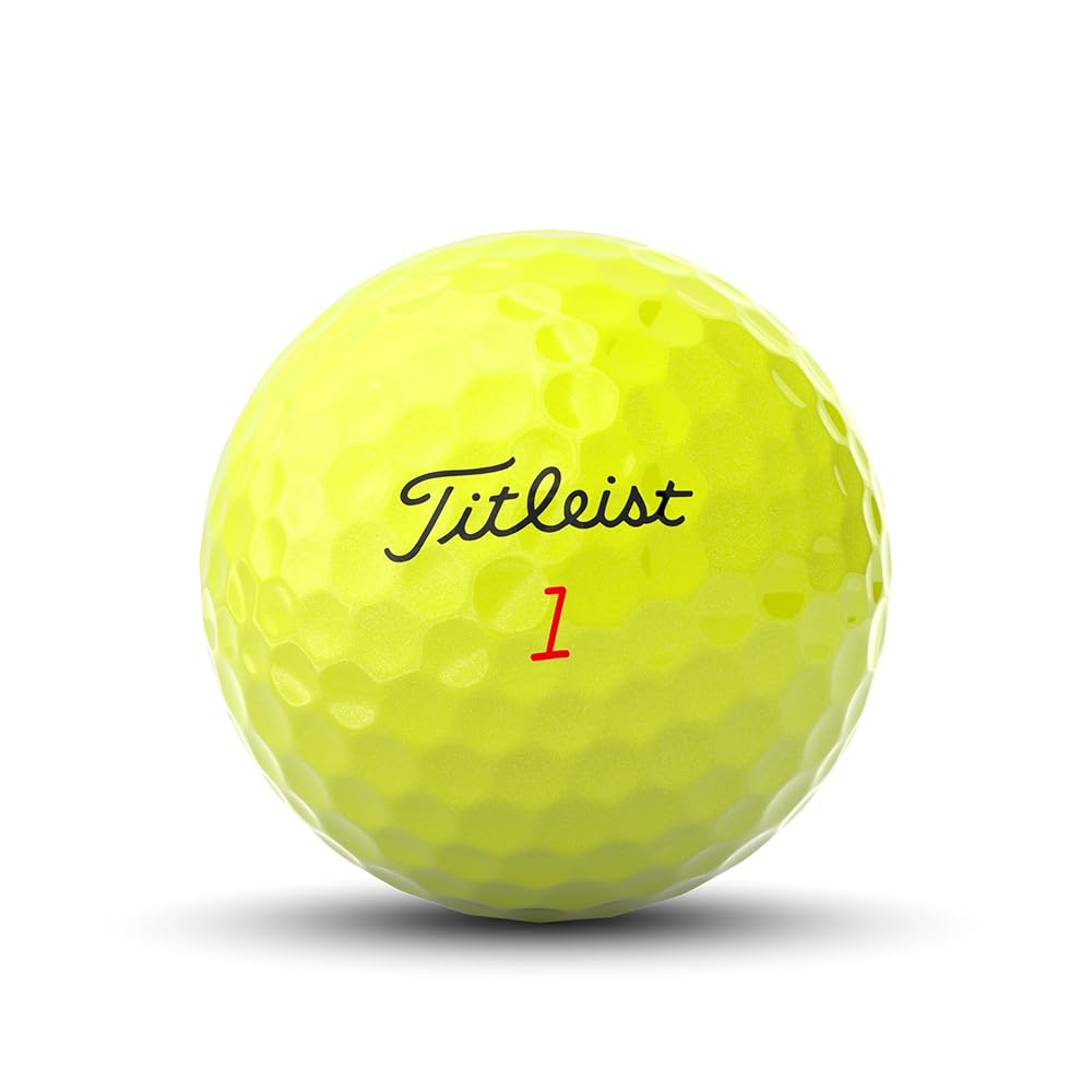 Titleist TruFeel Golf Balls, Yellow (One Dozen)