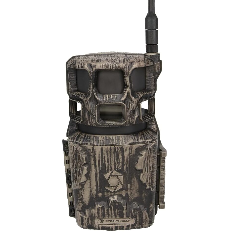 Stealth Cam Revolver Pro 2.0 360° Cellular Camera 40MP, 1-6 Zone On-Demand and Live View, 0.4 Sec Trigger, Built in Memory, HD Photo and Video