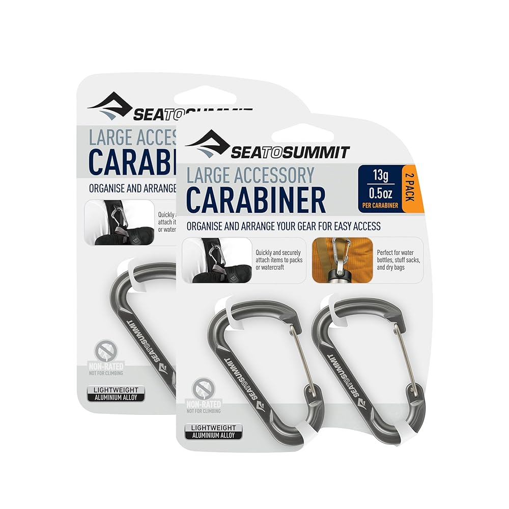 Sea to Summit Large Accessory Carabiner 4-Pack