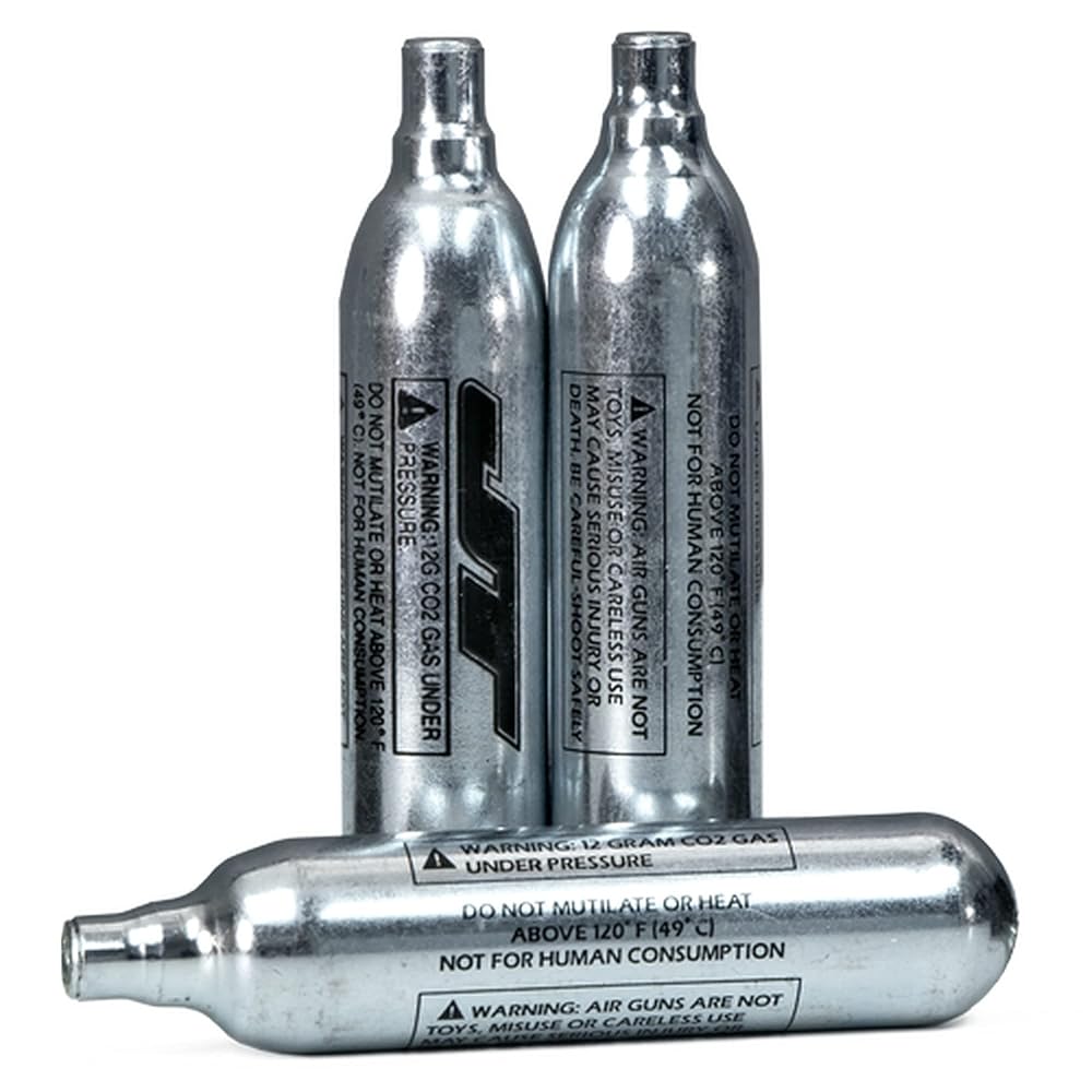 Tippmann Menace 50cal Paintball Pistol Bundle with 7rd Mag, 30ct 12g CO2 Cylinders and 500ct Paintballs