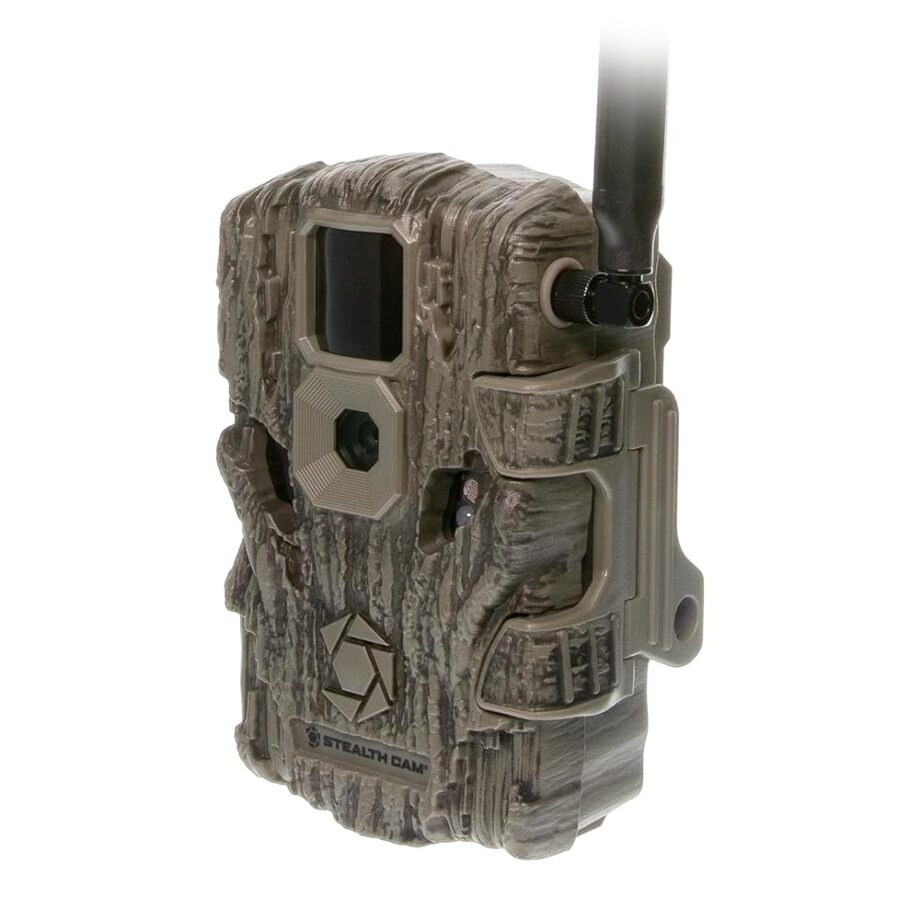 Stealth Cam Fusion Global 26MP Photo & 720P Video 0.8 Sec Trigger Speed Wireless Remote Hunting Cellular Trail Camera, 32GB SD Card Supported