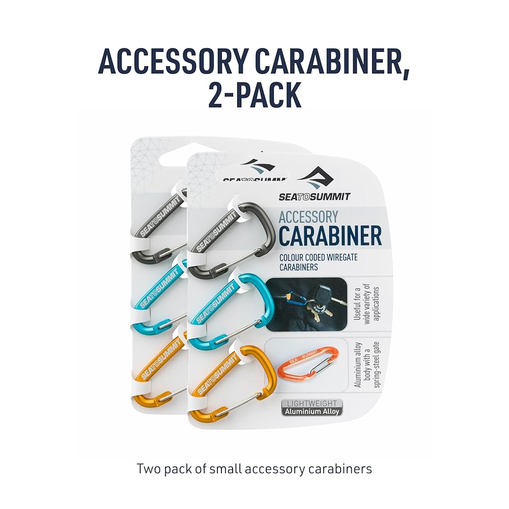 Sea to Summit Accessory Carabiner 6-Pack