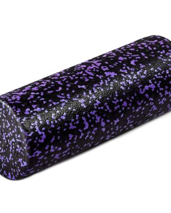 Yes4All High Density Foam Roller for Back, Variety of Sizes & Colors for Yoga, Pilates – 18 inch, Purple Speckled