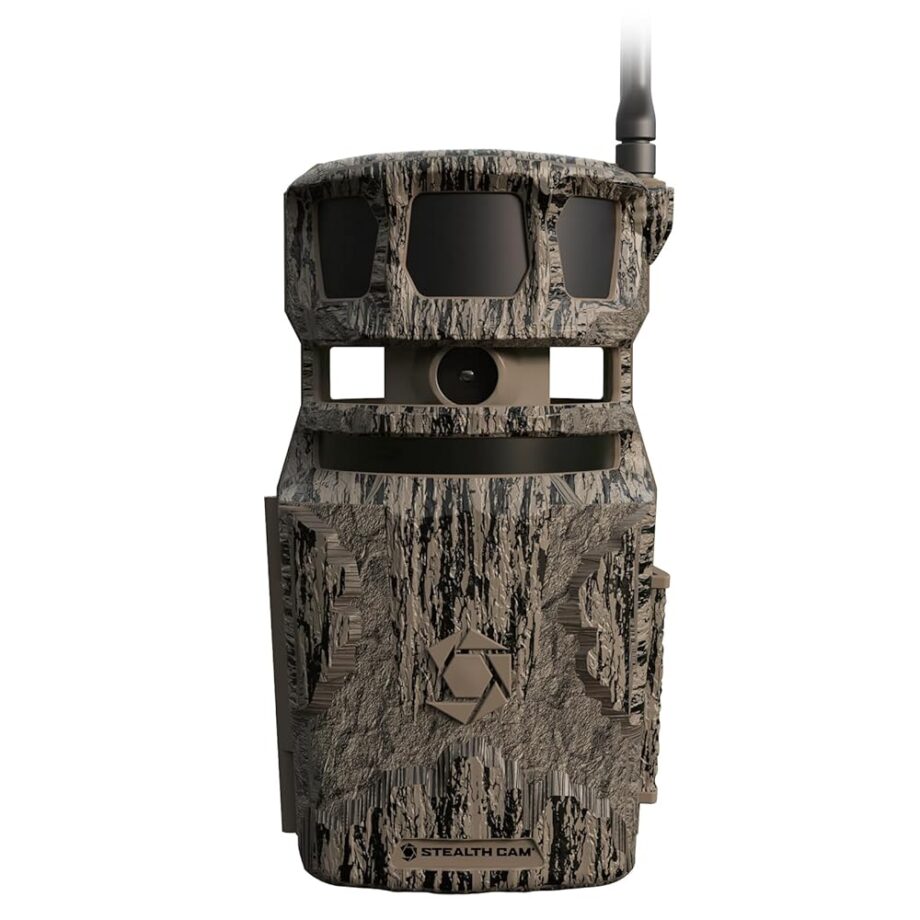 Stealth Cam Revolver PRO 40MP Photo 1440P at 30 FPS QHD Video 0.4 Sec Trigger Speed 360-Degree Panoramic View Built-in GPS Hunting Cellular Trail Camera