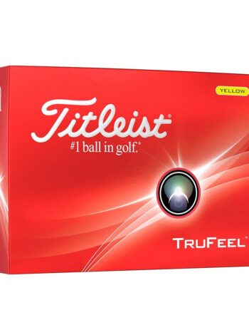 Titleist TruFeel Golf Balls, Yellow (One Dozen)
