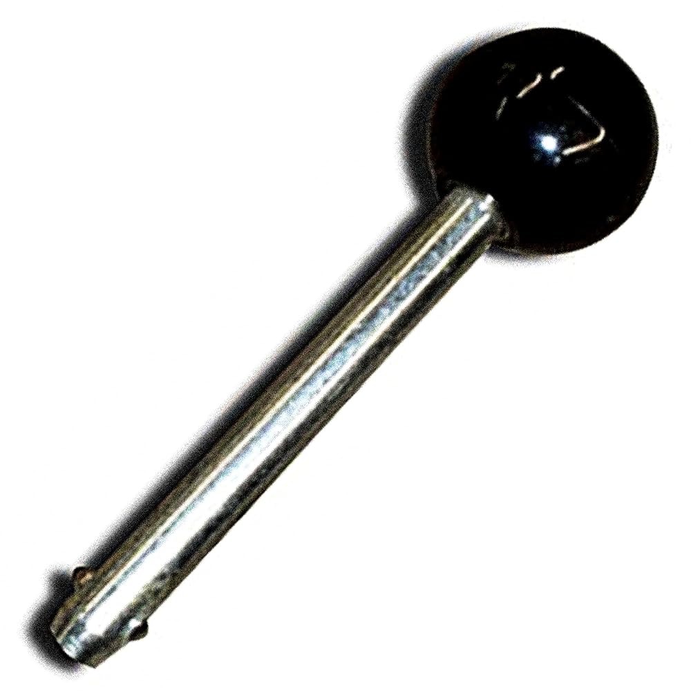TreadLife Fitness Universal Weight Stack Pin for Commercial Gym or Home Gym | Heavy Duty Magnetic 3/8" Diameter 4.25" Pin Insert | Health Club Grade Steel | Round Handle