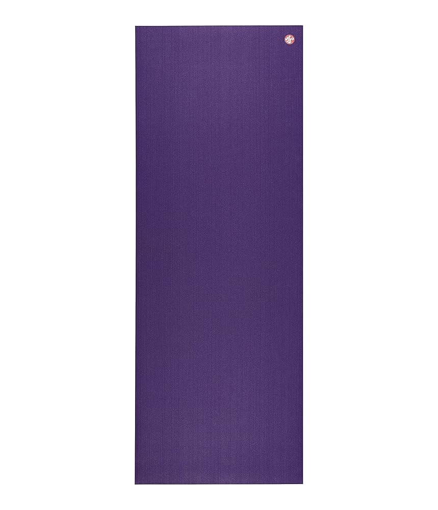 Manduka PRO Yoga Mat – Premium 6mm Thick Mat, High Performance Grip, Support and Stability in Yoga, Pilates, Gym, FitnessStandard, 71 Inches, Purple Color