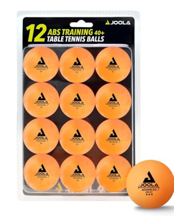 JOOLA Training 3 Star Table Tennis Balls 12, 60, or 120 Pack - 40+mm Regulation Bulk Ping Pong Balls for Competition and Recreational Play - Fun as a Cat Toy - Indoor and Outdoor Compatible