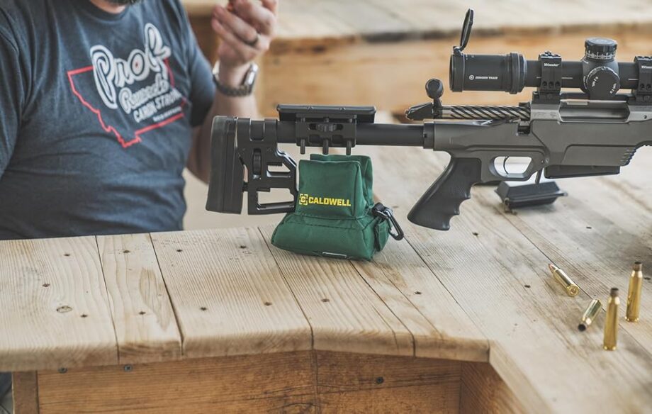 Caldwell Deadshot Filled, Rear Shooting Bag with Durable Design and Water Resistance for Range, Shooting and Hunting