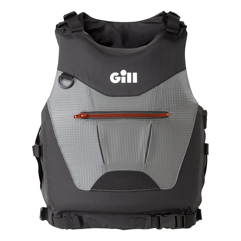 GILL US Coast Guard Approved Side Zip Personal Flotation Device PFD - Ideal for use with All Watersports Sailing, Paddle Sports, Paddleboard, Kayaking & Canoeing