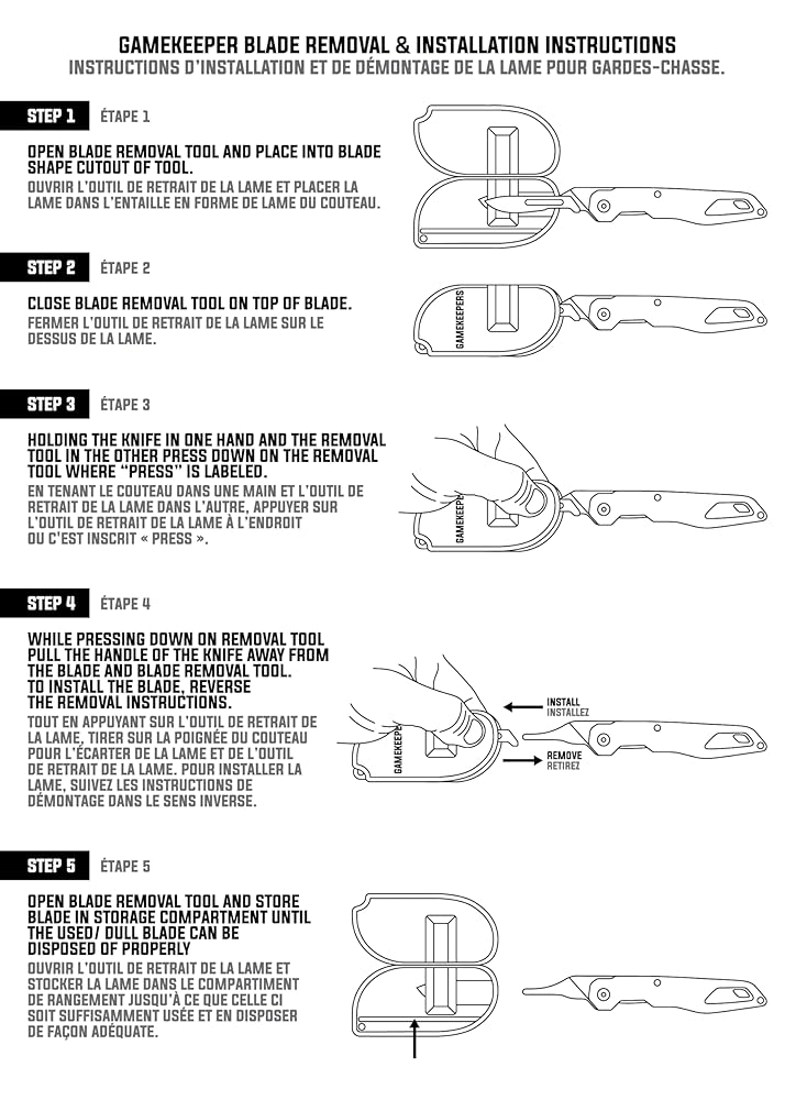Allen Company Replacement Blades for Switchback Knife