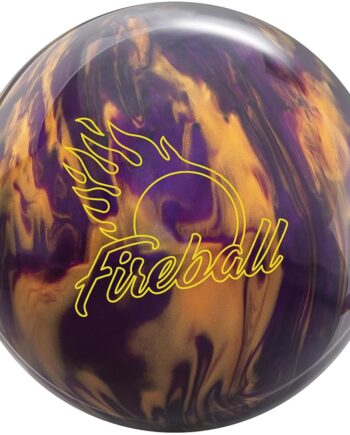 Ebonite Fireball Purple/Gold Bowling Ball (13, Pounds)