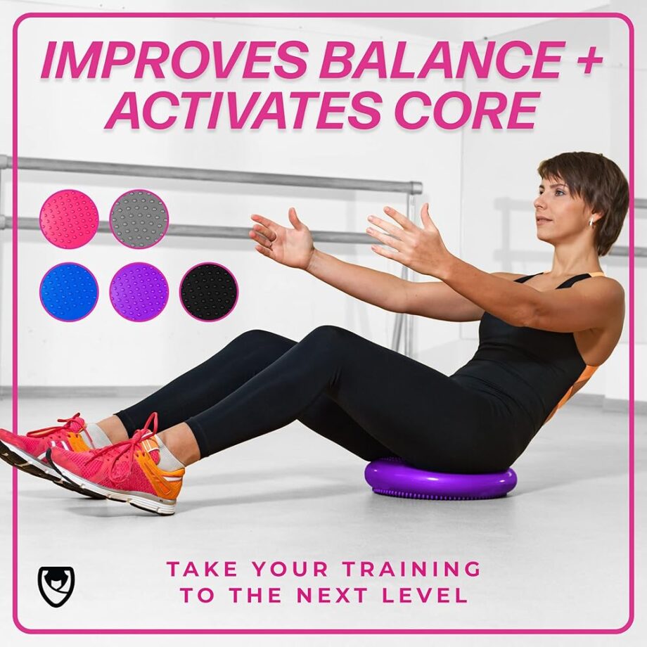 Stability Wobble Cushion Balance Disk Black